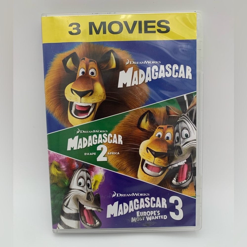 Dreamworks Madagascar Trilogy DVD Set